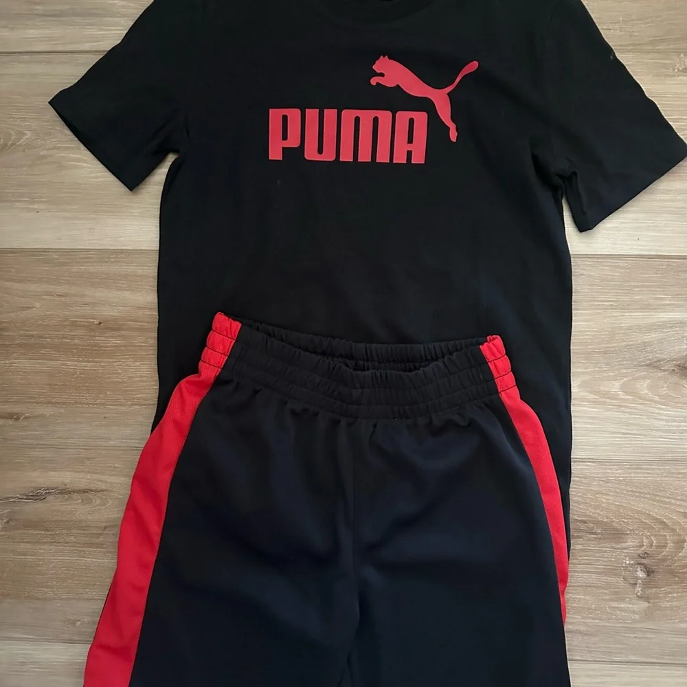 Boys Active Wear Tee/Shorts 7/8 - Picture 5 of 5